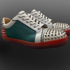 Christian Louboutin Seavaste 'Version Turquoise Fluo' (MEN) US size 11